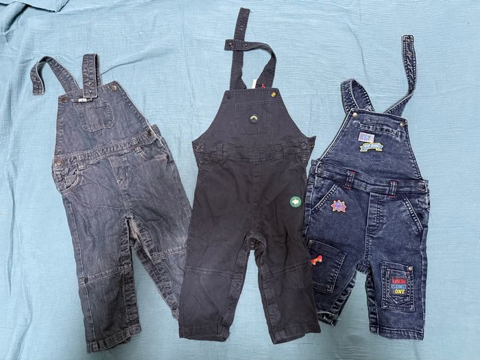 Pack à rayures : salopettes, t-shirt et pulls - photo numéro 3