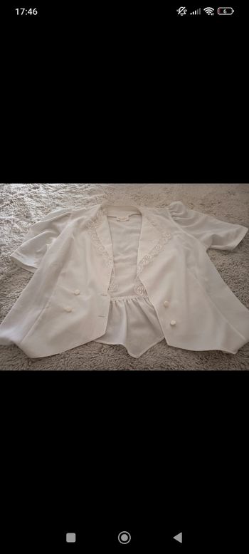 Chemisier manche courte femme 