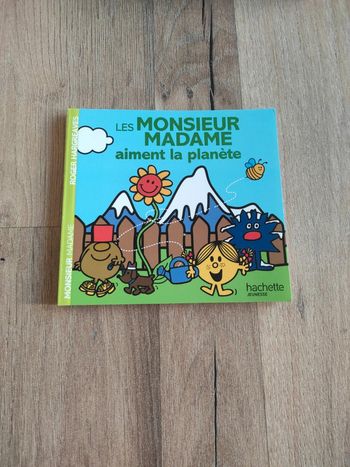 Livre : Les Monsieur Madame aiment la planète