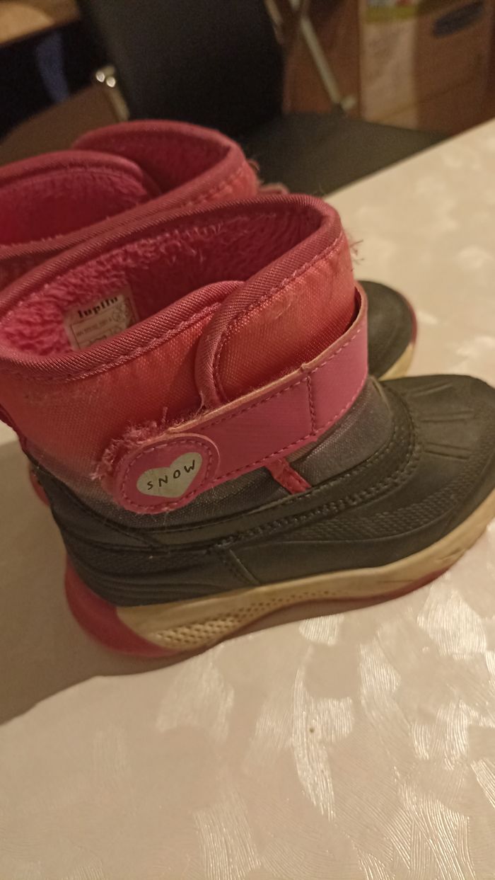 Bottes de neige fille taille 27