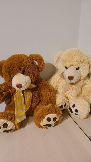 Peluche doudou ours
