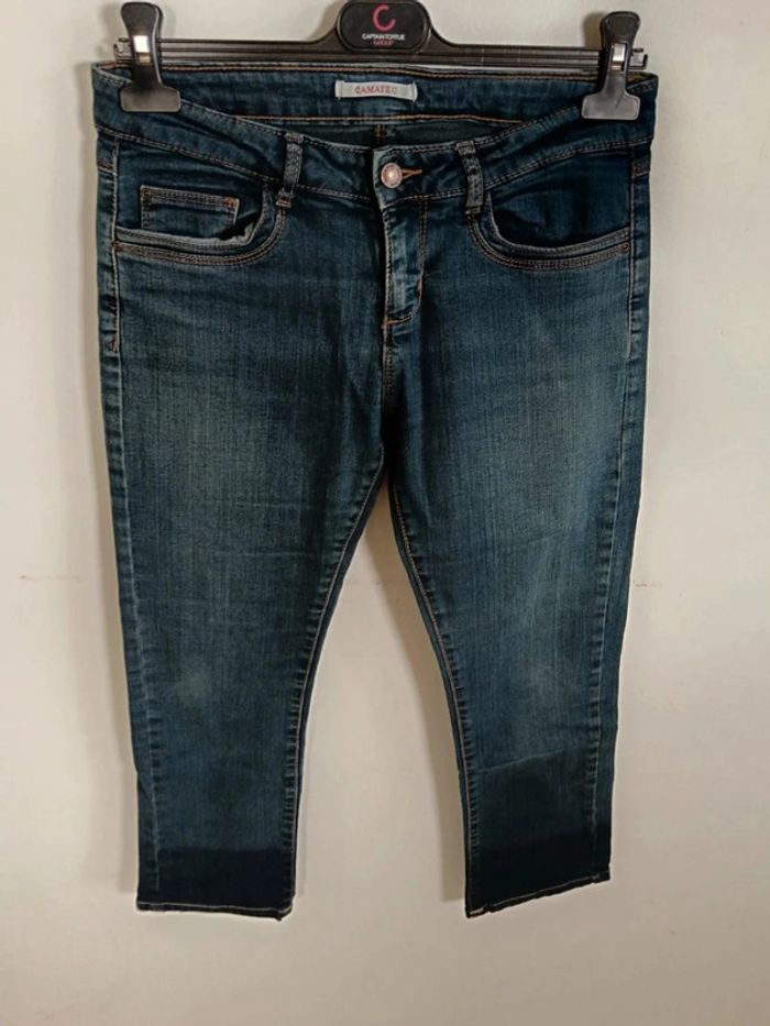 C15 jeans marine camaïeu 36