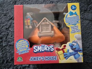 Les Schtroumpfs, Maison Magique avec 1 Figurine 5,5 cm, Accessoires Inclus, Modèle Schtroumpf Farceu