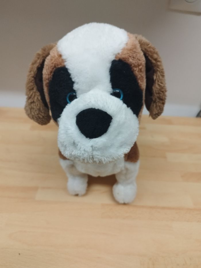 Peluche Chien Billy il aboie il marche bouge la tête et remue la queue - photo numéro 4