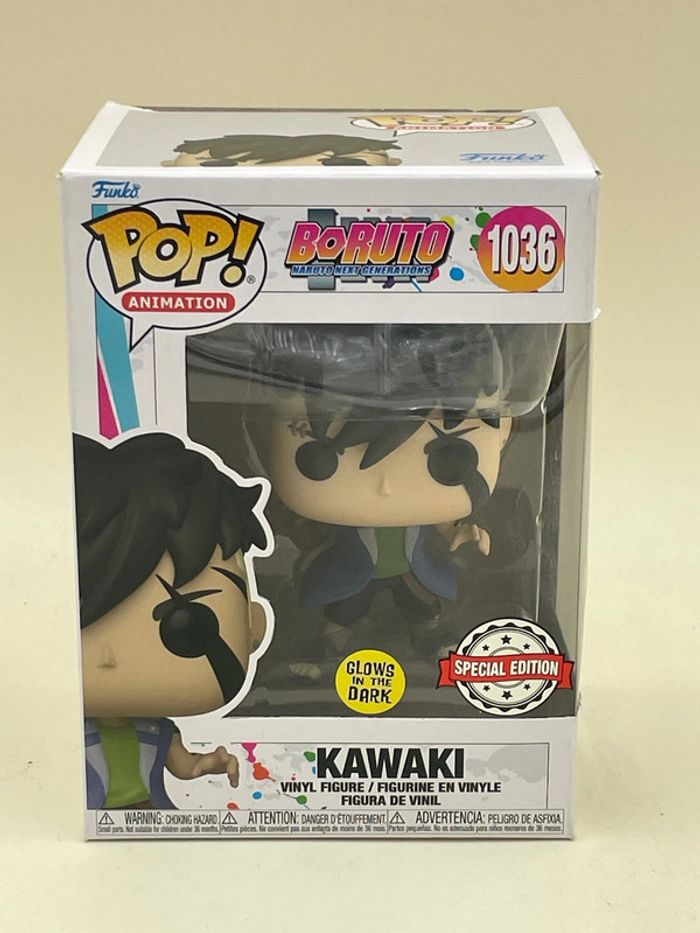 Figurine Funko Pop Boruto Naruto Next Gen Kawaki Spécial Edition N•1036 neuf