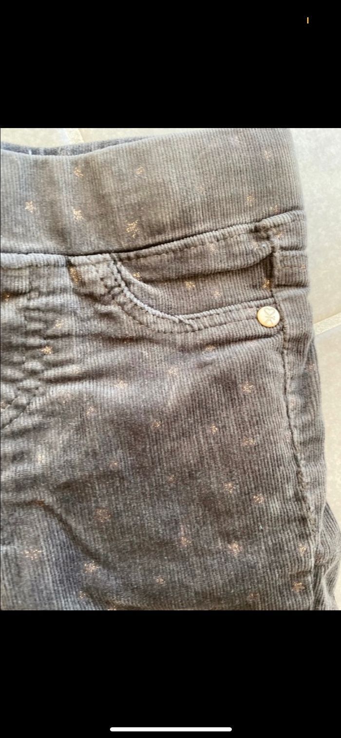 Jean velours Okaïdi 24 mois - photo numéro 5