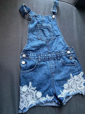 Salopette fille 7-8 ans