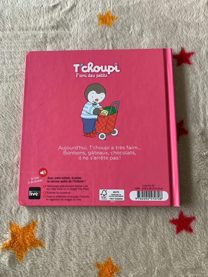 T’choupi est trop gourmand à lire à écouter Très bon état - photo numéro 2