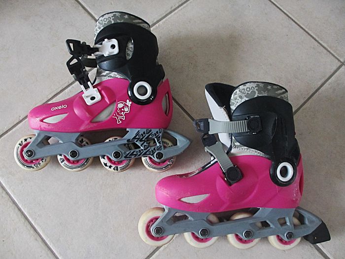 Rollers enfant Oxelo – Pointure 32/34 - photo numéro 2
