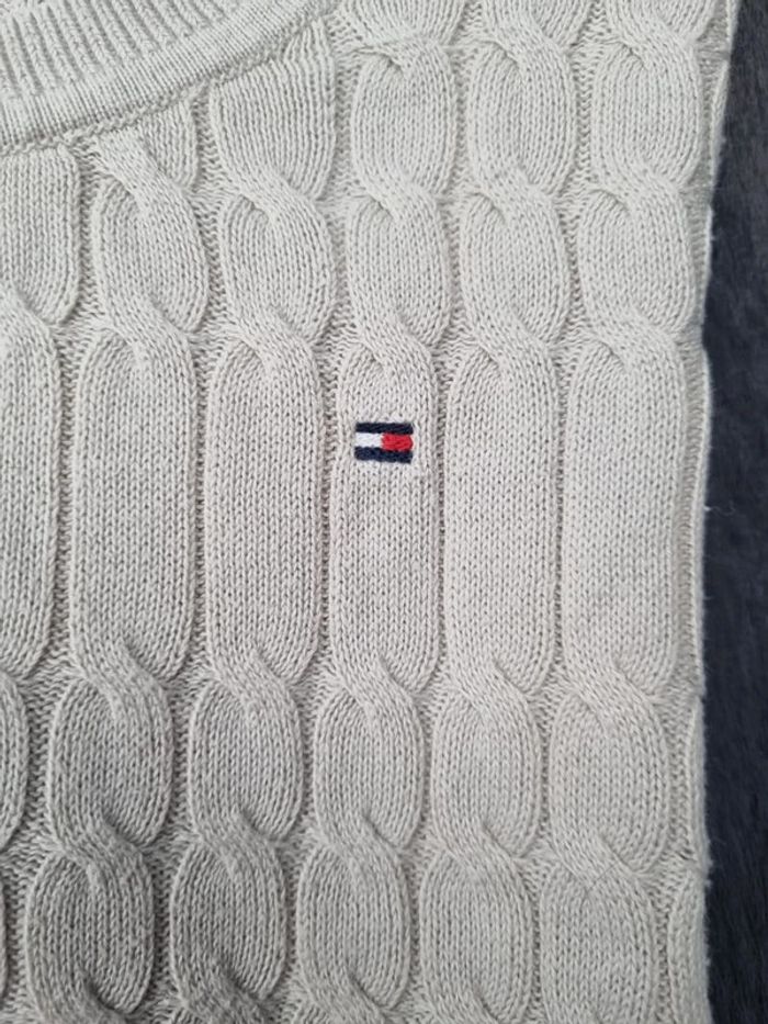 Sweat Tommy Hilfiger beige, M Femmes - photo numéro 5