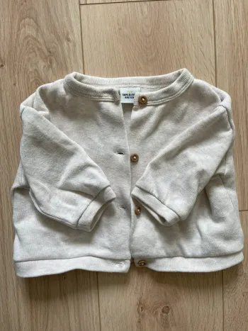 Gilet crème 9 mois tape à l’œil