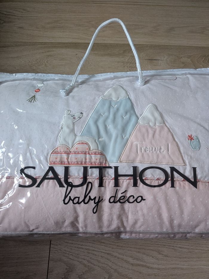 Sauthon tours de lit thème Lama comme neuf - photo numéro 2