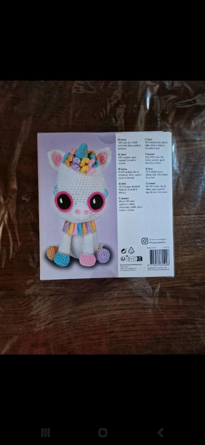 Licorne en crochet à faire soi-même - photo numéro 2