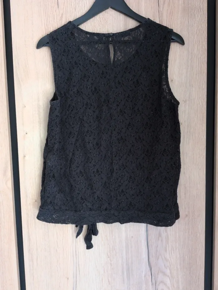 Top en dentelle sans manches Kiabi, taille L - photo numéro 4