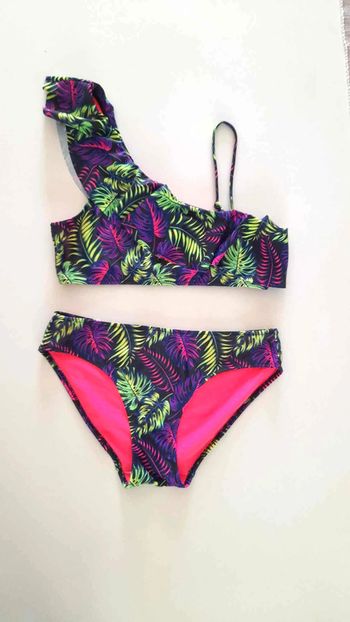 Maillot 2 pièces asymétrique H&M 10/12 ans