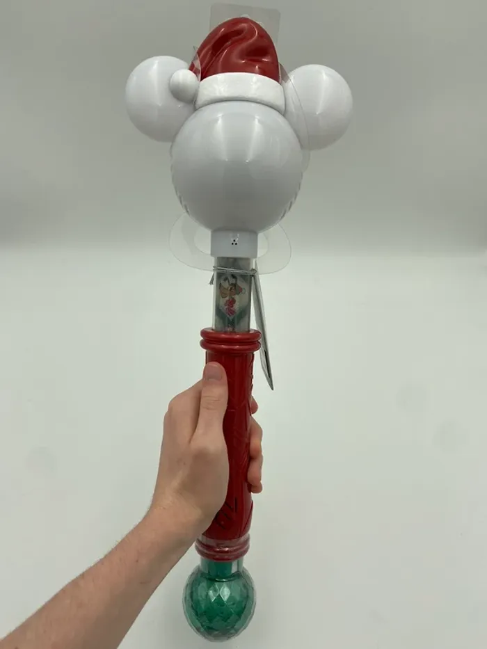 Baguette lumineuse festive Mickey Mouse Disney / machine à bulles - photo numéro 6