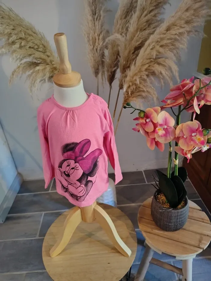 Lot de 18 Tee shirt ML fille 🎀 18 mois - photo numéro 3