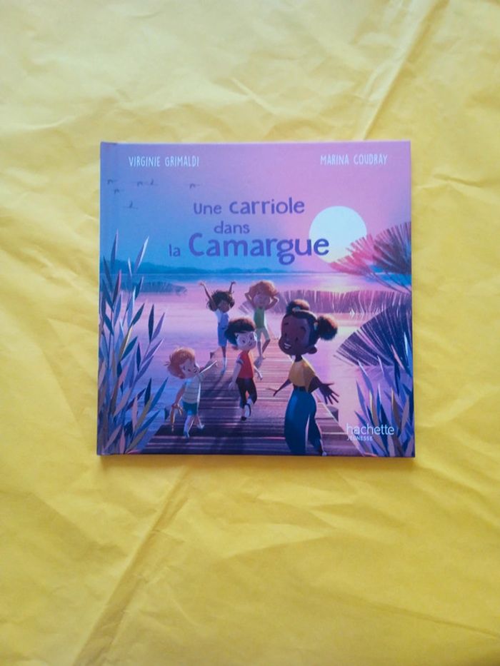 Une carriole dans la Camargue