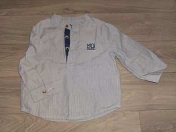 Chemise manche longue 6 mois