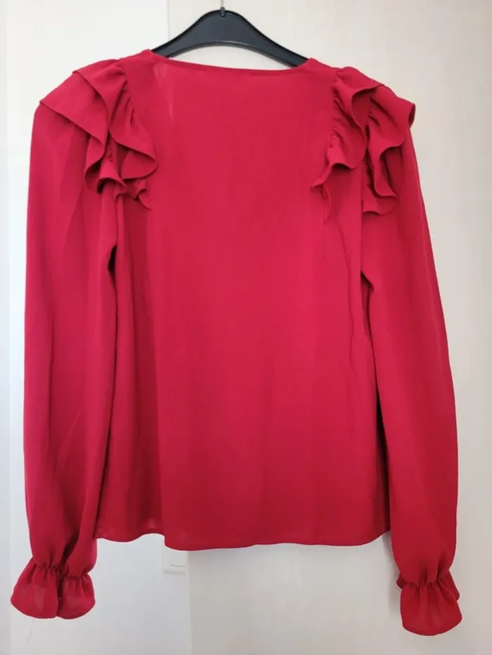 Blouse rouge - photo numéro 4