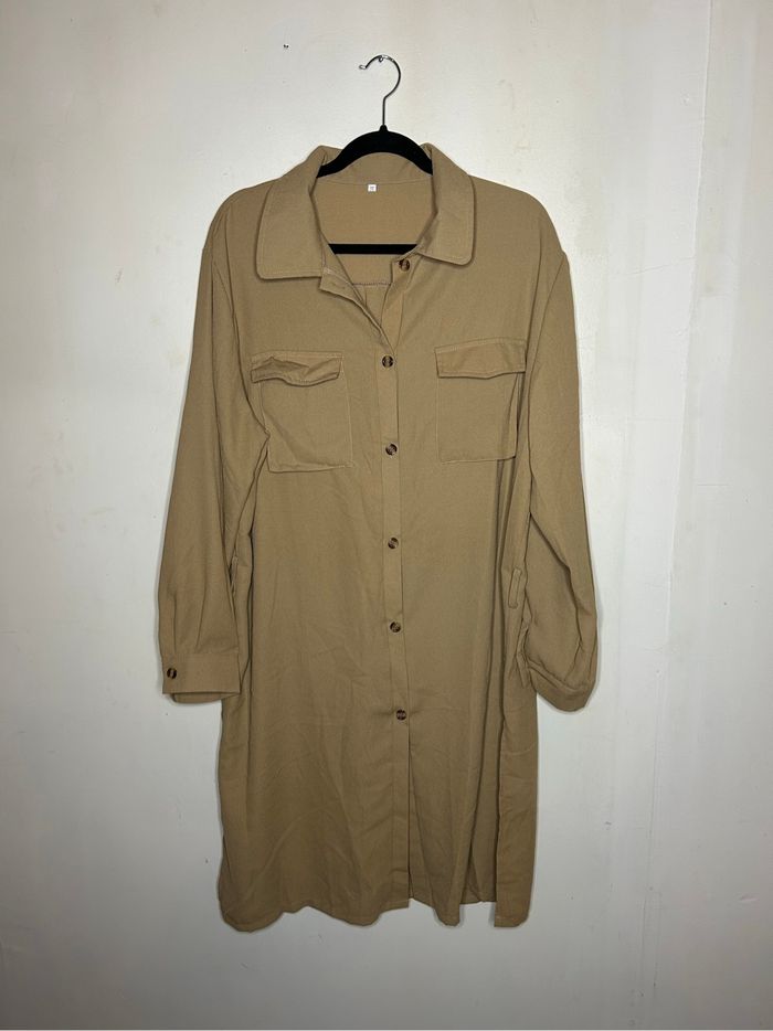 Robe chemise ceinturée - photo numéro 4
