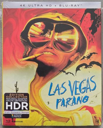 Las Vegas Parano Blu-Ray 4k Ultra Hd (Édition Collector) neuf sous Blister