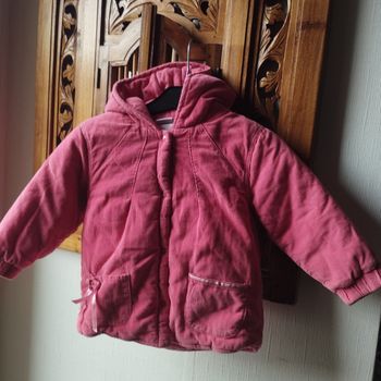 Manteau à capuche rembourré 24mois de Aubisou
