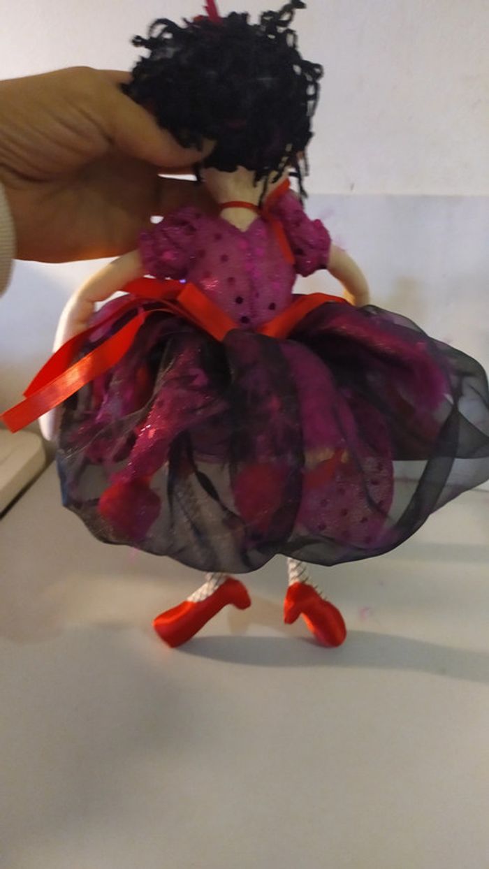 poupée de chiffon '' Scarlett ''  collection sephora noel