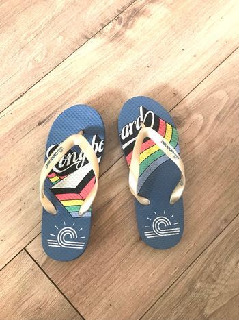 Tongs Longboard bleues taille 37 neuves jamais portées