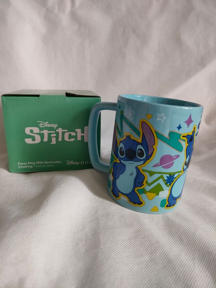 Stitch Fuzzy Mug 440ml - photo numéro 5