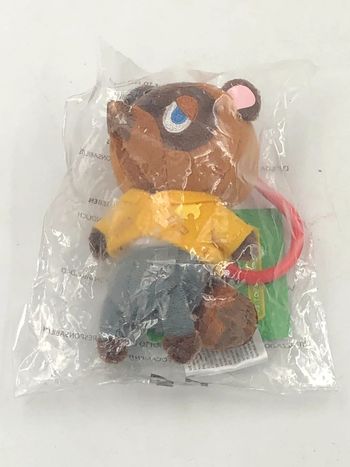Peluche porte clé Nintendo Animal Crossing Tom Nook neuf