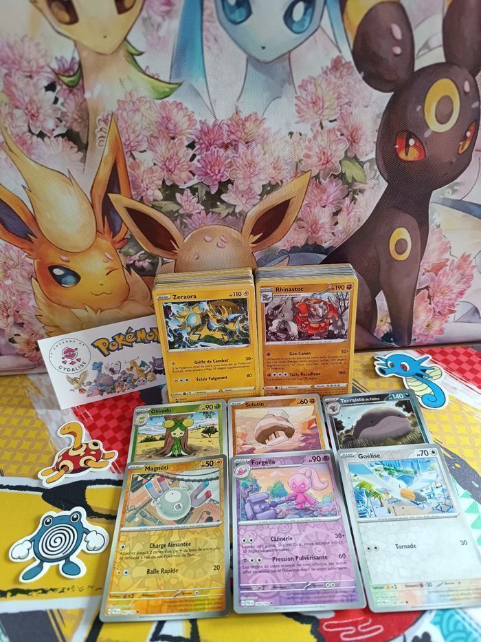 Lot de 100 cartes Pokémon FR - photo numéro 2