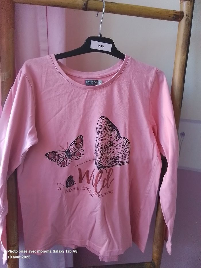 Lot de 5 hauts manches longues  fille 12 ans - photo numéro 6