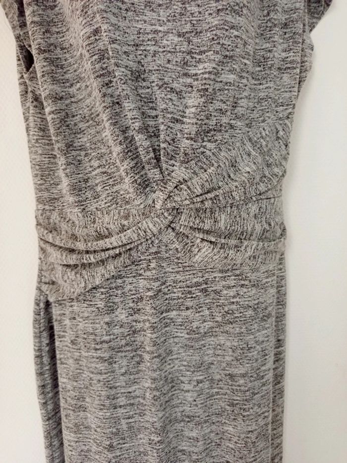 Robe avec noeud mi-saison femme - photo numéro 2