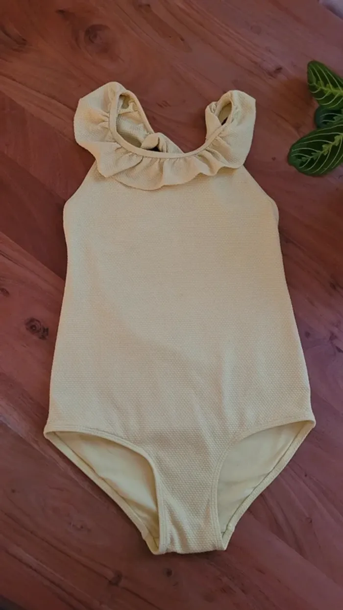 Maillot de bain volanté fille 8/10 ans - photo numéro 2