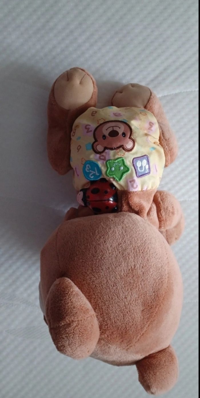 Très jolie petite peluche ours 1/2/3 suis moi - photo numéro 2