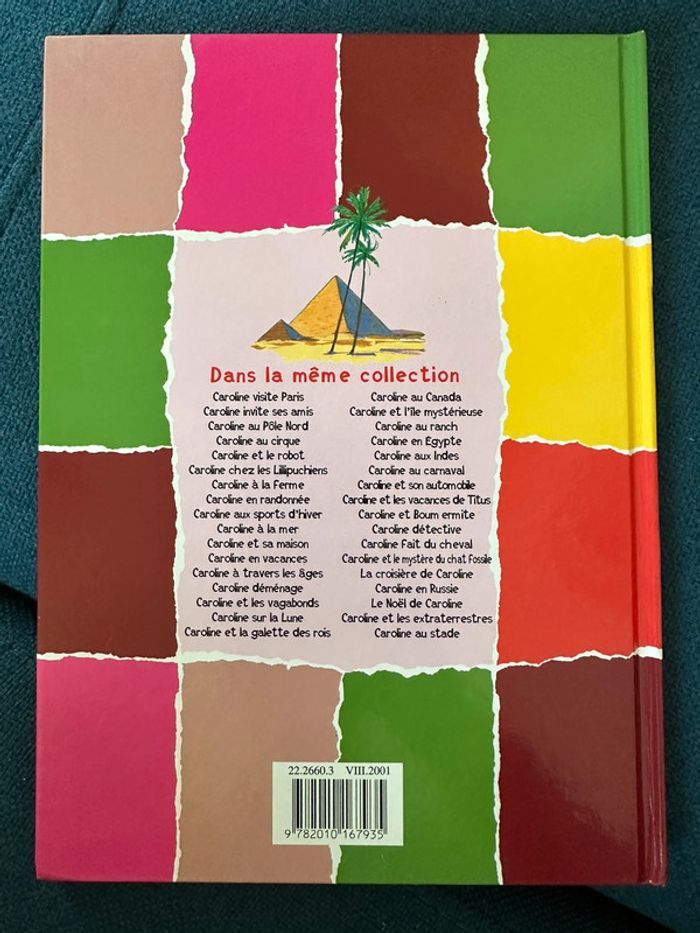 Livre Caroline en Égypte édition multicolore Pierre Probst - photo numéro 2