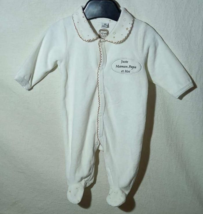 pyjama blanc Trois Kilos Sept