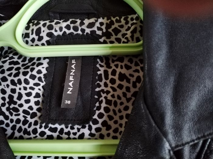 Blouson cuir femme Taille 38 - photo numéro 9