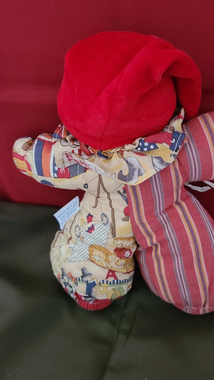 Doudou Clown Lutin Chiffon Vite un Calin Moulin Roty - photo numéro 4