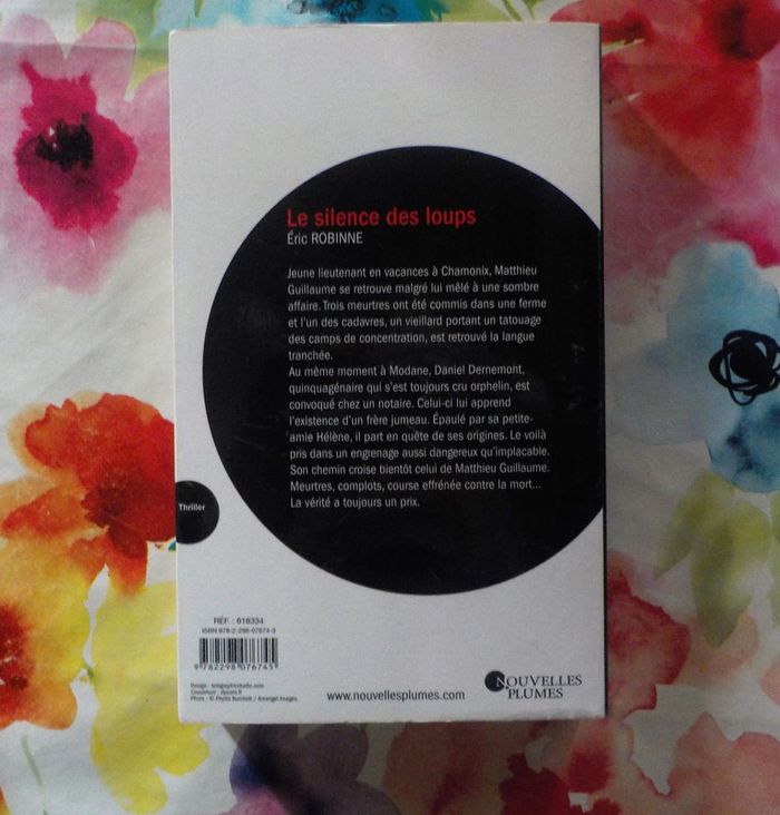 Le silence des loups de Eric Robinne Ed. Nouvelles Plumes - photo numéro 2