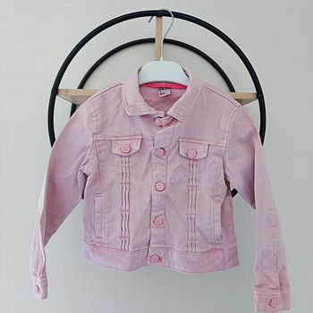 4 ans veste en jean tape a l'oeil