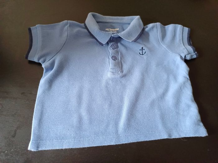 Polo bleu foncé