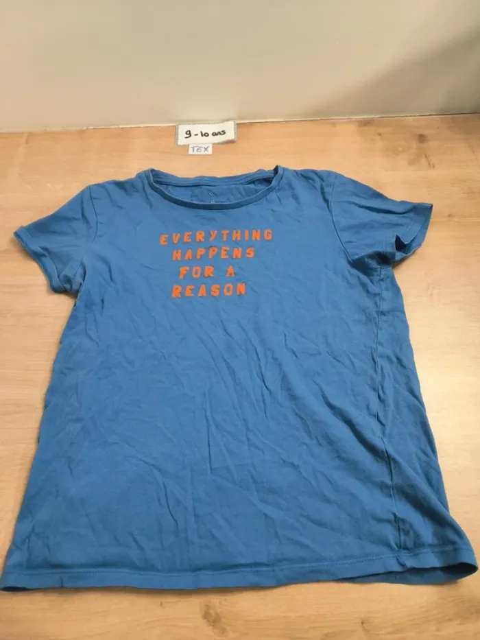 Lot t-shirts manches courtes 7 pièces  9-10 ans - photo numéro 6
