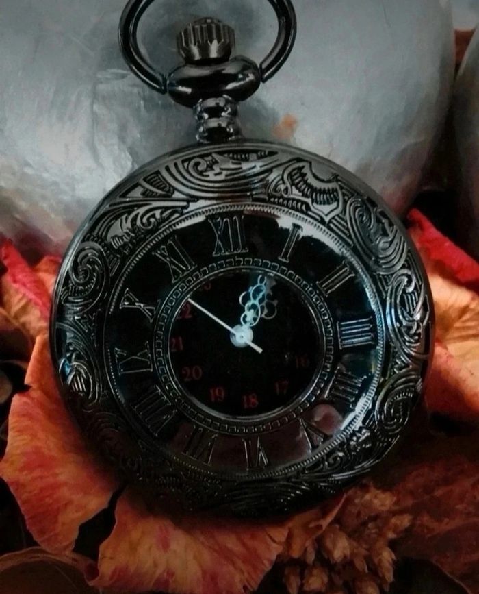 F99 montre à gousset rétro vintage originale bronze noire