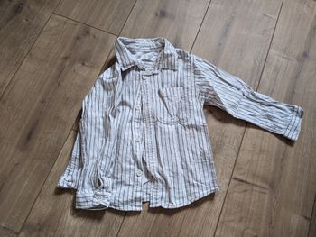 Chemise blanche manches longues 3 ans