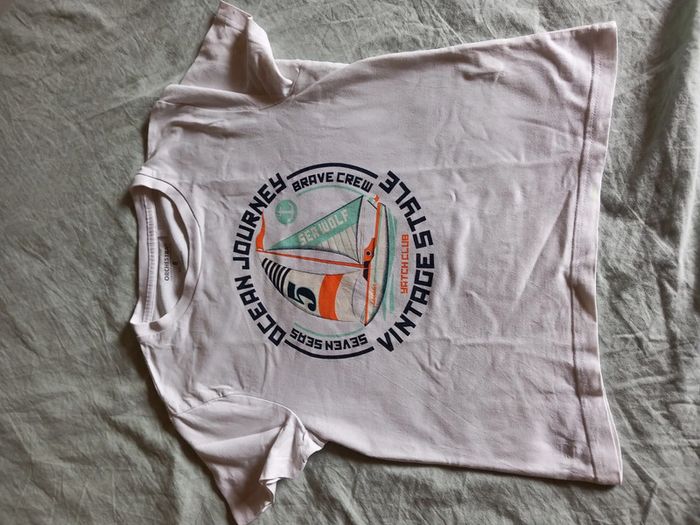 Lot de 4 t-shirts garçon 8 ans - photo numéro 7