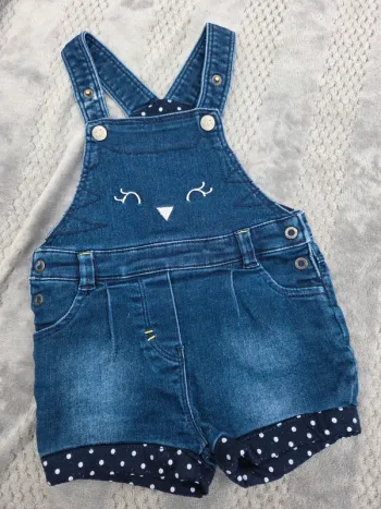 Salopette short