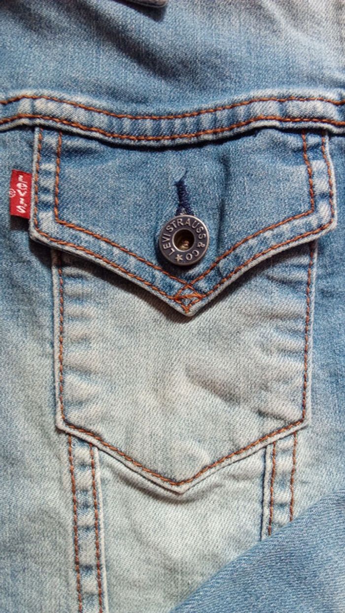 Veste en jean Levi's 10 ans - photo numéro 2