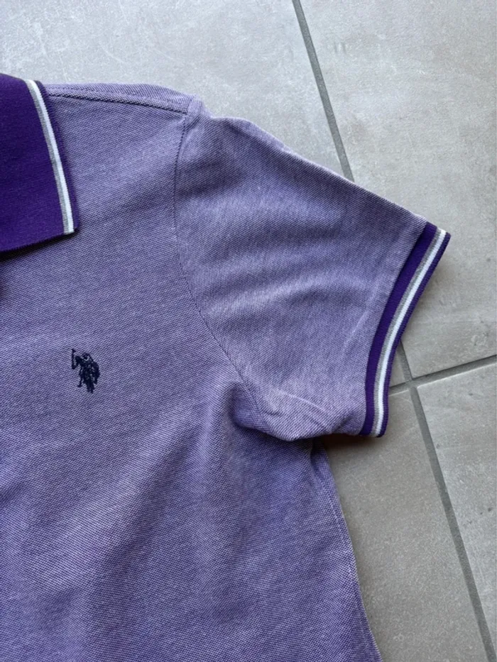 Magnifique polo violet homme S - photo numéro 2
